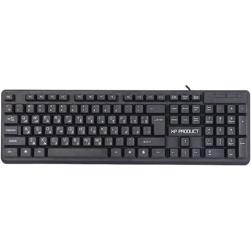کیبورد باسیم XP Product مدل XP-8300U - مشکی - تصویر 2