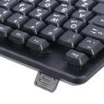 کیبورد باسیم XP Product مدل XP-8300U - مشکی - تصویر 5