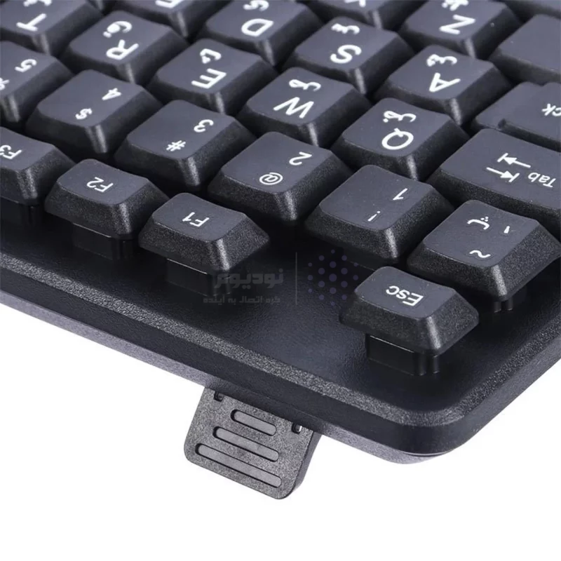 کیبورد باسیم XP Product مدل XP-8300U - مشکی - تصویر 5