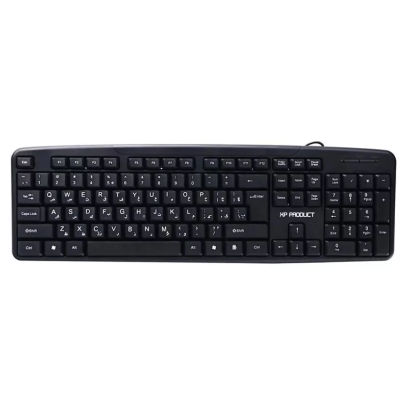 کیبورد باسیم XP Product مدل XP-8800U - مشکی - تصویر 2