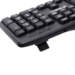 کیبورد باسیم XP Product مدل XP-8800U - مشکی - تصویر 3
