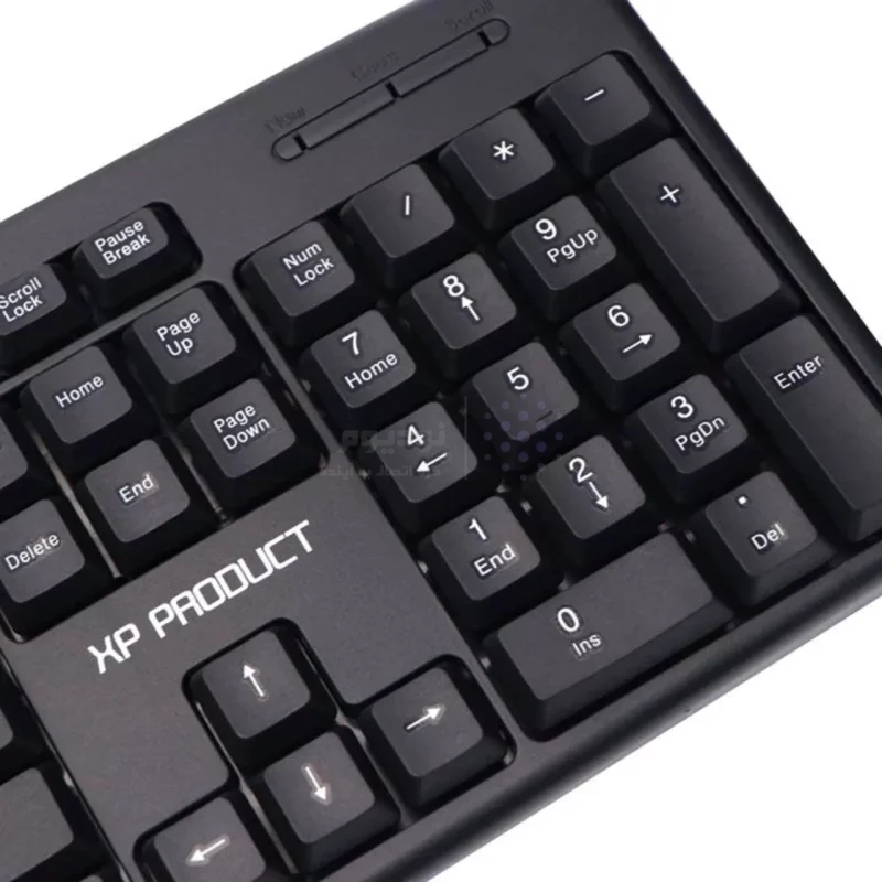 کیبورد باسیم XP Product مدل XP-8800U - مشکی - تصویر 4