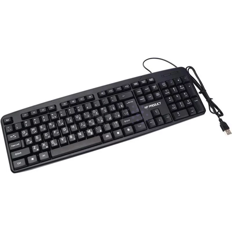 کیبورد باسیم XP Product مدل XP-8800U - مشکی - تصویر 5
