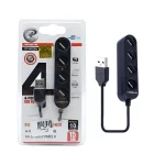 هاب 4 پورت XP Product USB2.0 مدل XP-H826U - مشکی