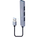 هاب 4 پورت XP Product USB2.0 مدل XP-H828U - خاکستری - تصویر 3