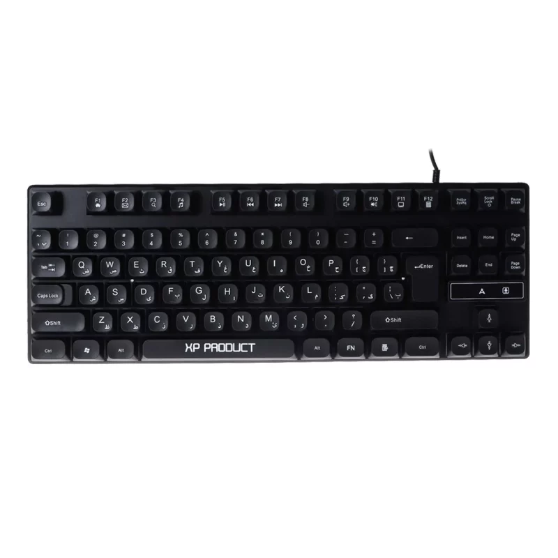 کیبورد باسیم XP Product مدل XP-7500U - مشکی - تصویر 2