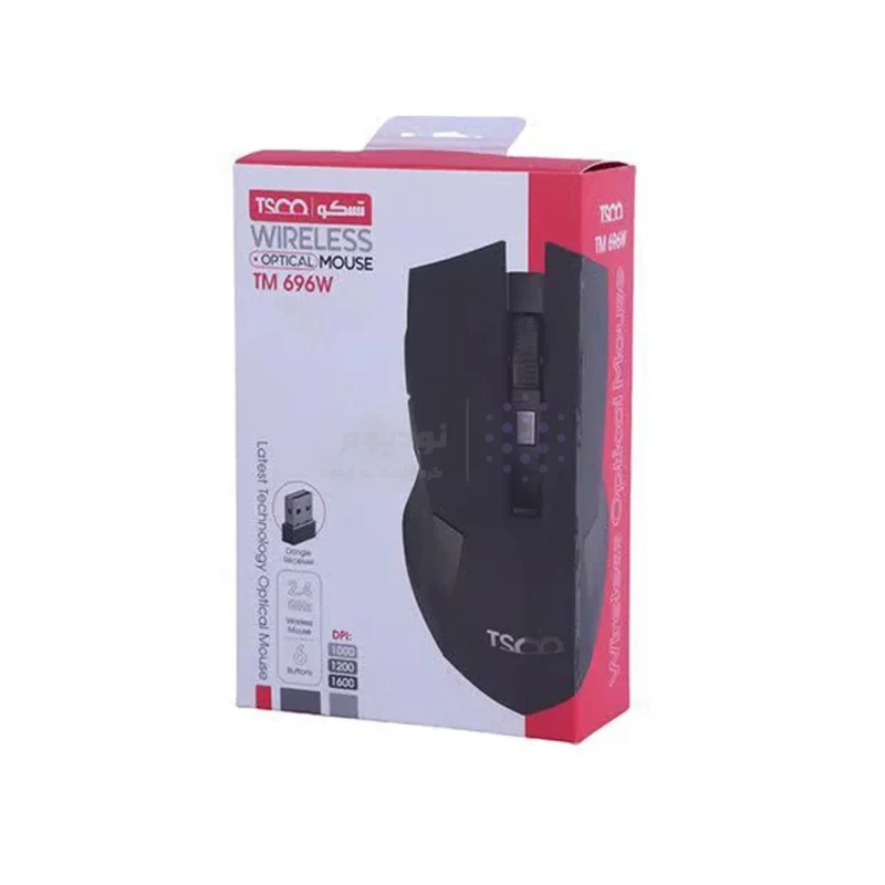 ماوس بی سیم TSCO مدل TM 696W- مشکی - تصویر 8