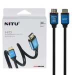 کابل 2 متری NITU HDMI مدل NHI02 - مشکی (گارانتی 18 ماه تعویض نیکان همراه)