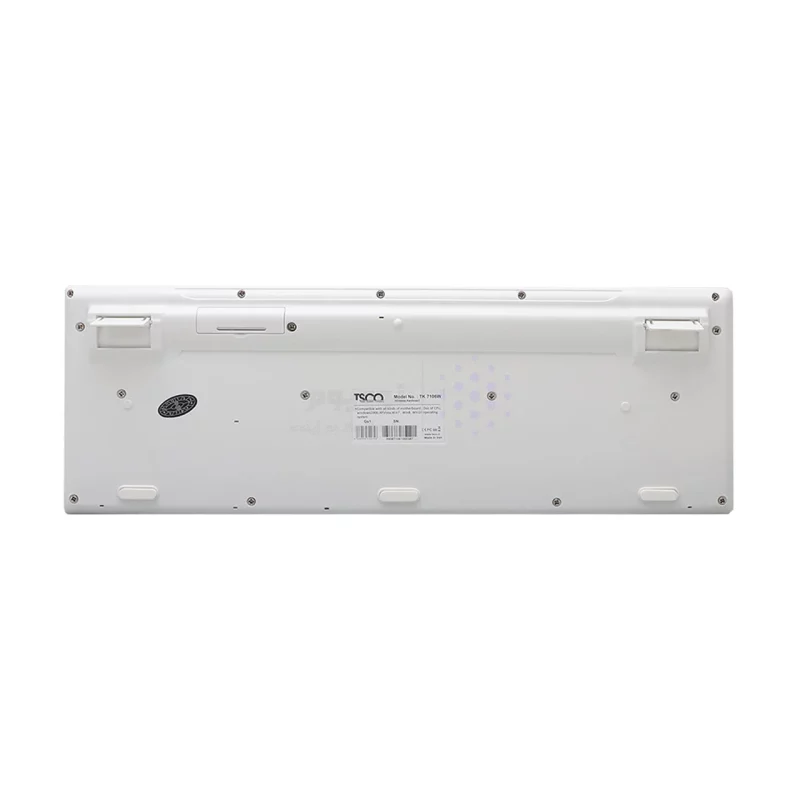 کیبورد و ماوس بی سیم TSCO مدل TKM 7106W - سفید - تصویر 5