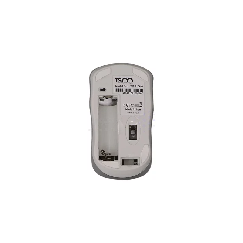 کیبورد و ماوس بی سیم TSCO مدل TKM 7106W - سفید - تصویر 6