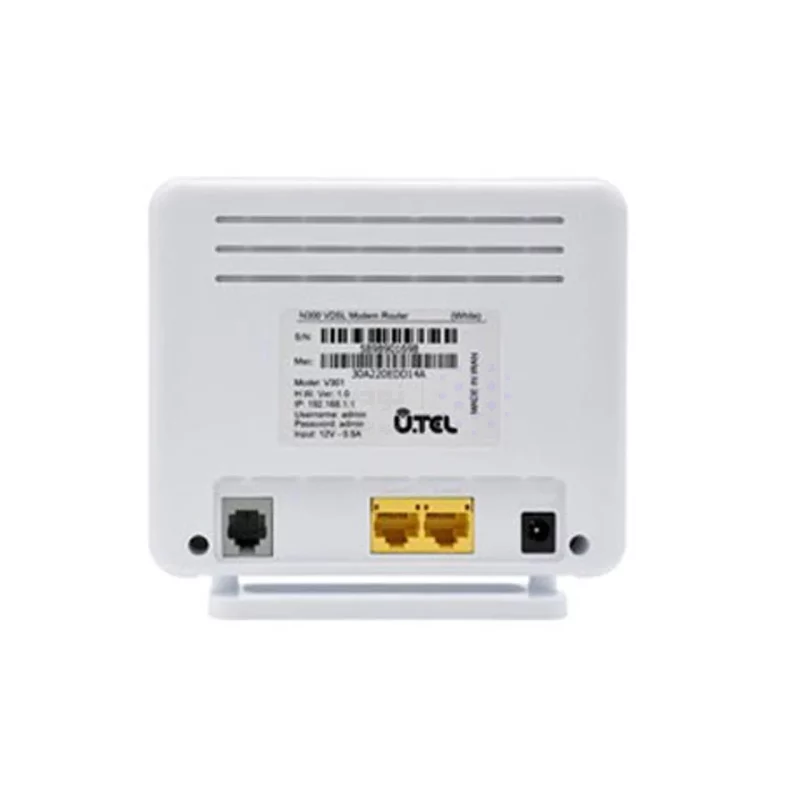 سفید - مودم U.Tel Wireless N VDSL2/ADSL2 Plus مدل V301 - تصویر 3