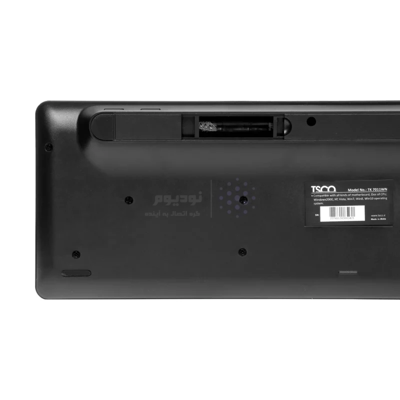 کیبورد و ماوس بی سیم TSCO مدل TKM 7011WN - مشکی - تصویر 4