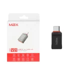 تبدیل Max Type-C To USB3.0 مدل V21 - خاکستری - MMX