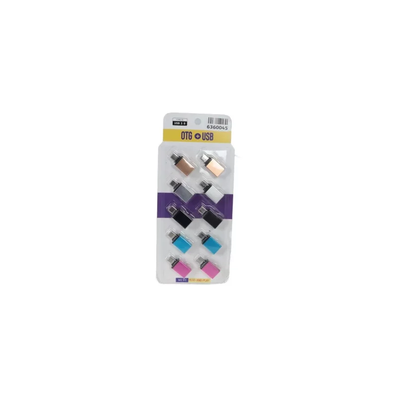 تبدیل Type-C To USB3.0 (بسته 10 عددی) - ASP(گارانتی شش ماهه آروین سپهر) - تصویر 2