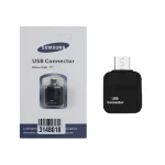 تبدیل Samsung MicroUSB To USB - مشکی - ASP(گارانتی شش ماهه آروین سپهر)