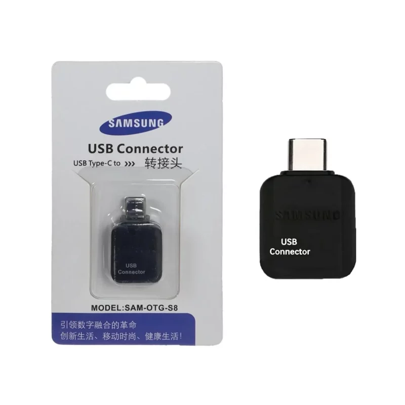 تبدیل Samsung Type-C To USB مدل OTG-S7 - مشکی - ASP(گارانتی شش ماهه آروین سپهر) - تصویر 2