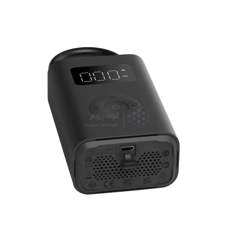 کمپرسور باد شارژی Xiaomi مدل MJCQB06QW - مشکی - تصویر 5