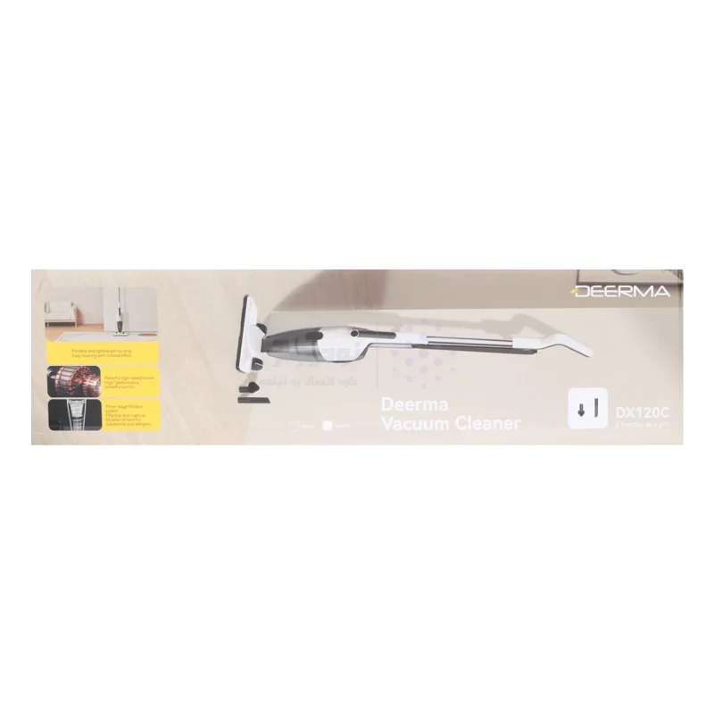 جارو برقی Deerma مدل DX120C - سفید (گارانتی یکساله شرکتی) - تصویر 6