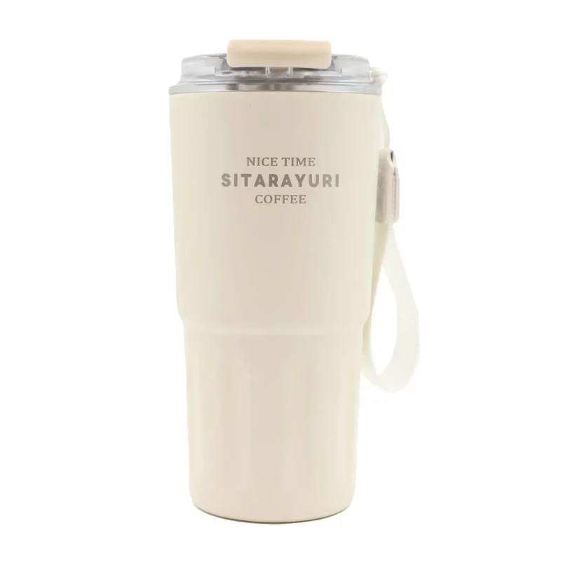 تراول ماگ Sitarayuri مدل ZF-027 ظرفیت 600 میلی لیتر - سفید - تصویر 2