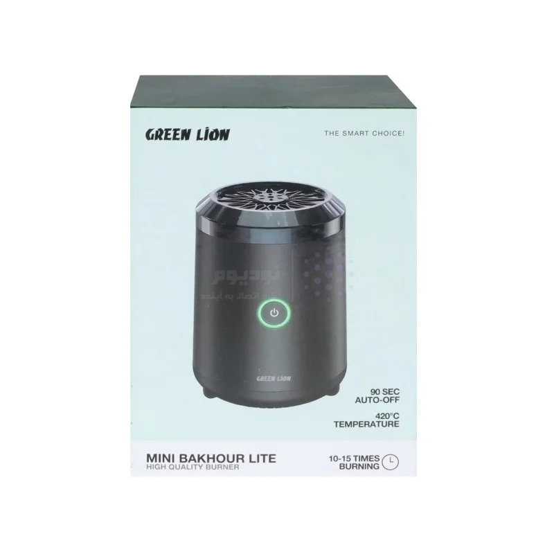 دستگاه بخور عود Green Lion مدل Mini Bakhour LITE GNMINIBKUR2BK - مشکی - MN - تصویر 10