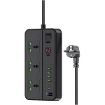 چندراهی برق 3 خانه TwinMax مدل MX-61 - مشکی