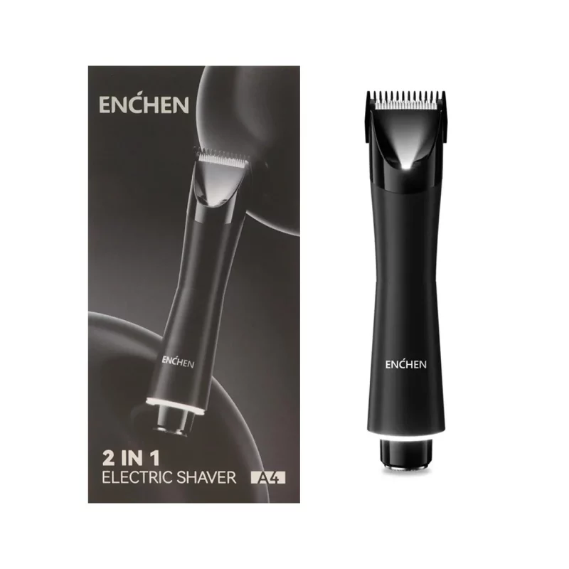 ماشین اصلاح Enchen مدل A4 - مشکی - تصویر 2