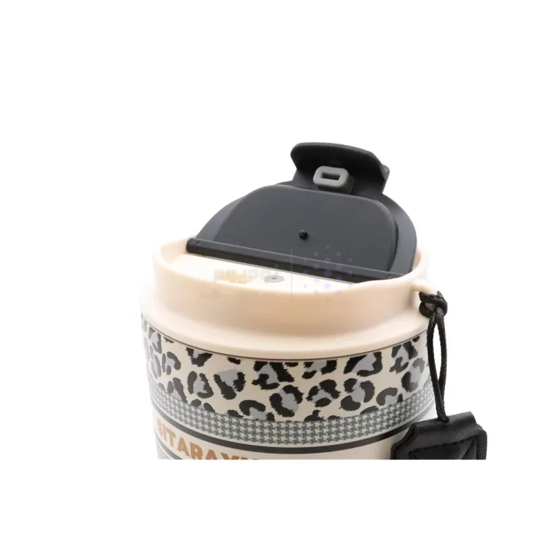 تراول ماگ Sitarayuri مدل ZF-042 ظرفیت 360 میلی لیتر - کرم آبی - تصویر 3
