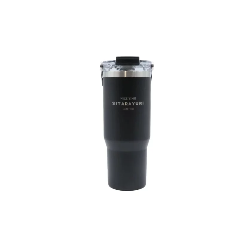 تراول ماگ Sitarayuri مدل ZF-002 ظرفیت 900 میلی لیتر - مشکی - تصویر 2