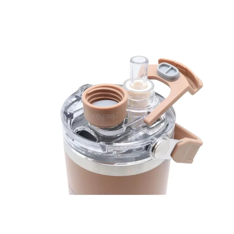 تراول ماگ Sitarayuri مدل ZF-062 ظرفیت 900 میلی لیتر - قهوه ای - تصویر 3