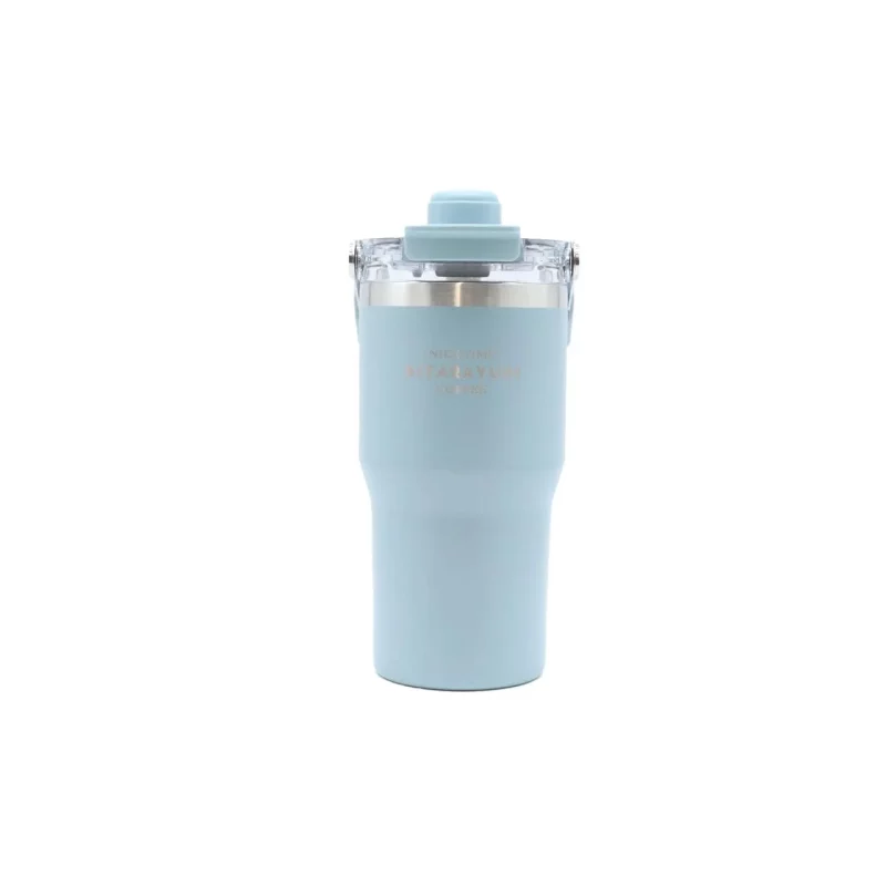 تراول ماگ Sitarayuri مدل ZF-061 ظرفیت 600 میلی لیتر - آبی - تصویر 2