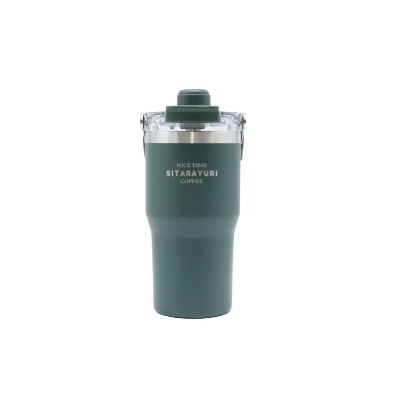 تراول ماگ Sitarayuri مدل ZF-061 ظرفیت 600 میلی لیتر - سبز - تصویر 2