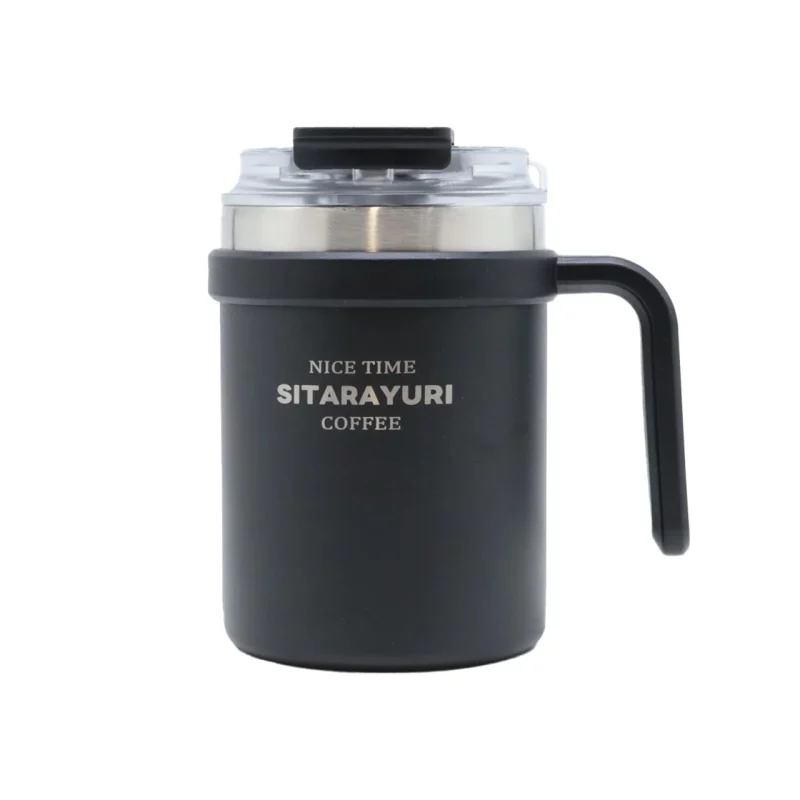 تراول ماگ Sitarayuri مدل ZF-032 ظرفیت 500 میلی لیتر - مشکی - تصویر 2