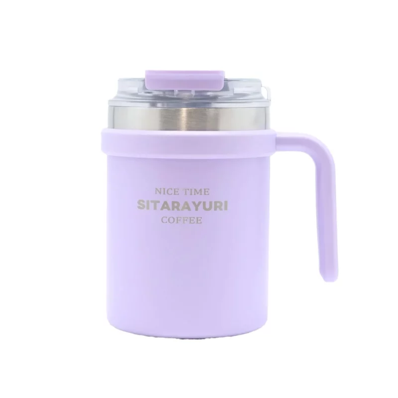تراول ماگ Sitarayuri مدل ZF-032 ظرفیت 500 میلی لیتر - یاسی - تصویر 2