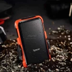 هارد اکسترنال Apacer مدل AC630 ظرفیت 2TB - مشکی نارنجی - تصویر 7