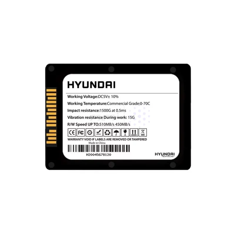 هارد HYUNDAI SSD مدل Sapphire ظرفیت 480GB (گارانتی 18 ماهه IPM) - تصویر 3