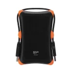 هارد اکسترنال silicon power USB3.2-1TB مدل Armor A30 مشکی نارنجی