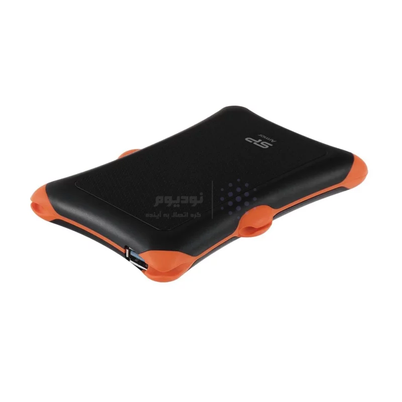 هارد اکسترنال silicon power USB3.2-1TB مدل Armor A30 مشکی نارنجی - تصویر 3