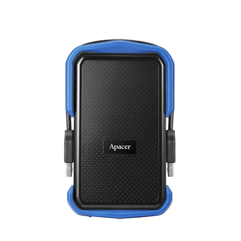 هارد اکسترنال Apacer مدل AC631 ظرفیت 2TB - مشکی آبی - تصویر 2