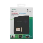 هارد اکسترنال Apacer مدل AC731 ظرفیت 1TB - مشکی (گارانتی متین) - تصویر 9