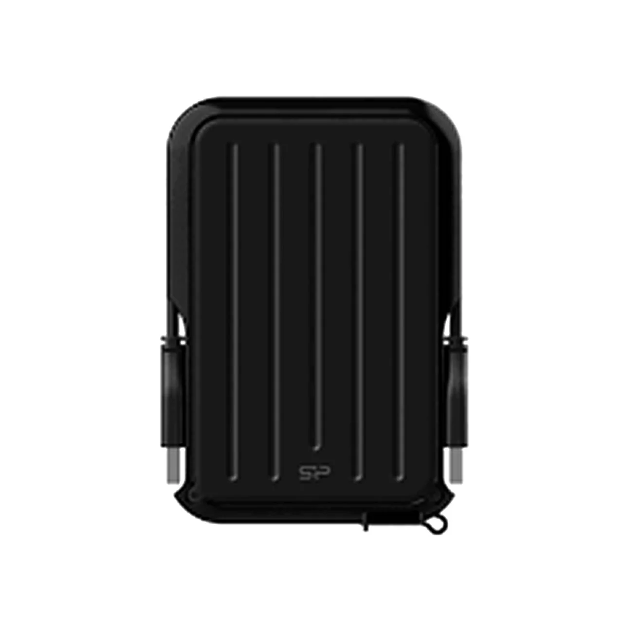 12759-621172-1 هارد اکسترنال Silicon Power USB3.2 مدل Armor A66 ظرفیت 2TB- مشکی (گارانتی متین) - تصویر 1