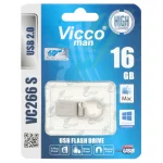 نقره ای Vicco VC266 S USB2.0 Flash Memory - 16GB