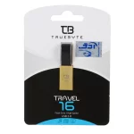TRUEBYTE TRAVEL USB2.0 Flash Memory - 16GB طلایی (گارانتی مادام العمر شرکت آی تین)