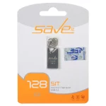 Save it Sit USB3.2 Flash Memory - 128GB نقره ای (گارانتی مادام العمر آی تین)