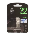 Queen QUAD USB3.2 Flash Memory-32GB نقره ای (گارانتی مادام العمر شرکت آی تین)
