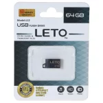 فلش مموری Leto Fix مدل L12 USB2.0 ظرفیت 64GB - مشکی