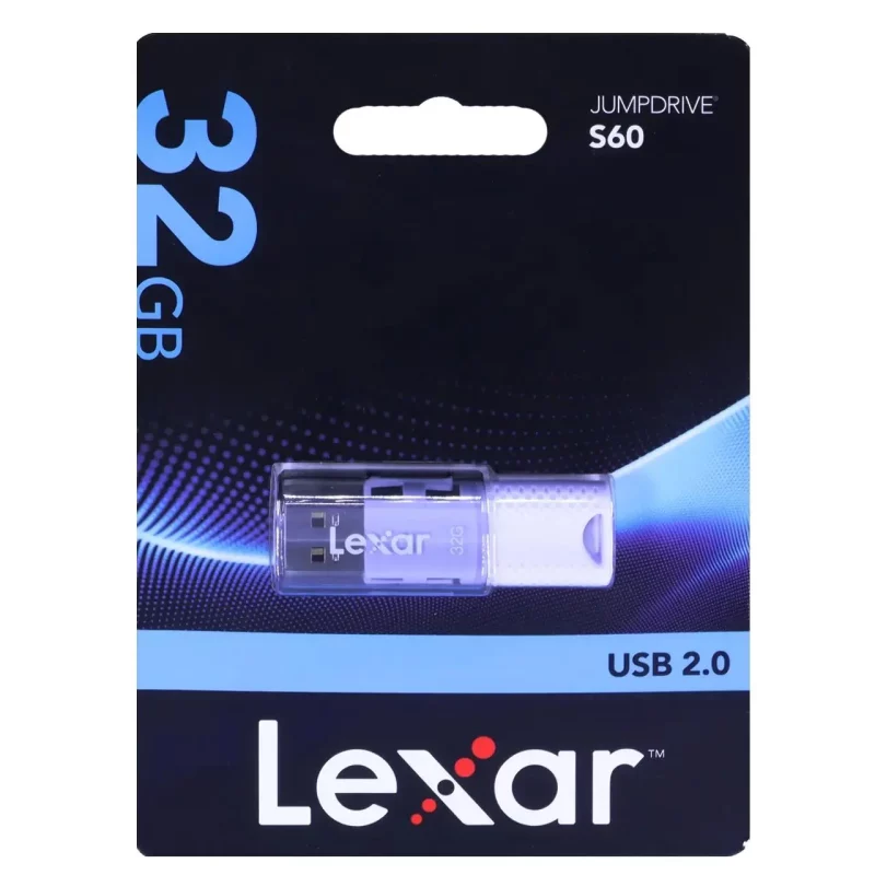 فلش مموری Lexar مدل Jump Drive S60 USB2.0 ظرفیت 32GB - یاسی (گارانتی آسان سرویس) - تصویر 2