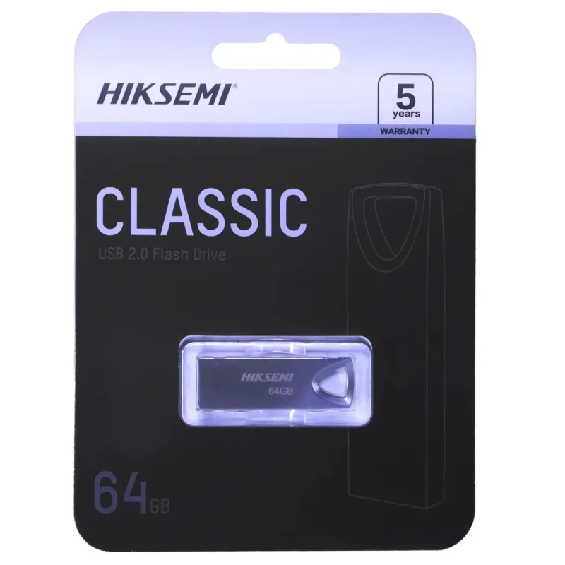 فلش مموری Hiksemi مدل Classic USB2.0 ظرفیت 64GB - نقره ای (گارانتی آسان سرویس) - تصویر 2