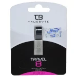 فلش مموری TRUEBYTE USB2.0 مدل TRAVEL ظرفیت 8GB - نقره ای (گارانتی مادام العمر شرکت آی تین)