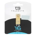 TRUEBYTE T3 USB2.0 Flash Memory-16GB طلایی (گارانتی مادام العمر شرکت آی تین)