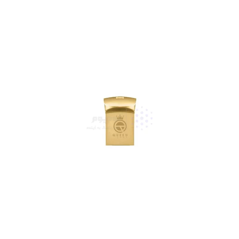 Queen Step USB2.0 Flash Memory - 8GB (گارانتی مادام العمر شرکت آی تین) طلایی - تصویر 3
